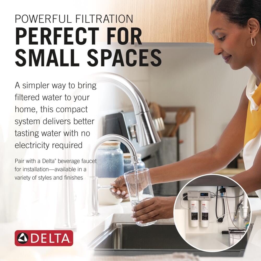 Open Box - Delta DWQ3502020 - Under Sink Filter Systems Water Filtration