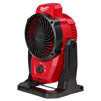 Used - Milwaukee M12 12-Volt Lithium-Ion Cordless Jobsite Fan (Tool-Only)