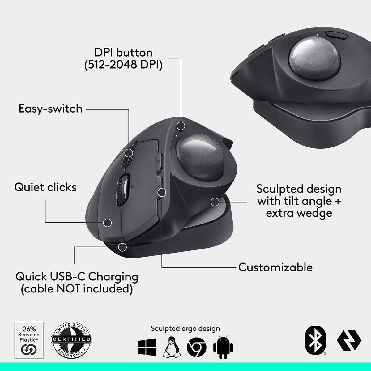 Open Box -  MX Ergo S Plus