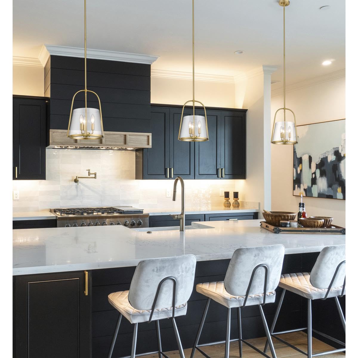Open Box - Z-Lite 3041P12-MGLD - Pendants Indoor Lighting