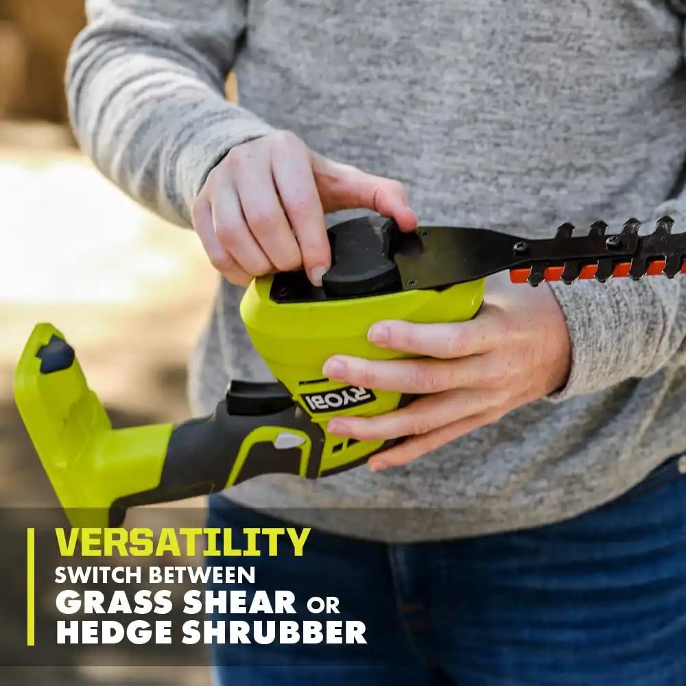Open Box -  RYOBI ONE+ 18V Cordless Grass Shear and Shrubber Trimmer (Tool Only) RYOBIBullseye Deals