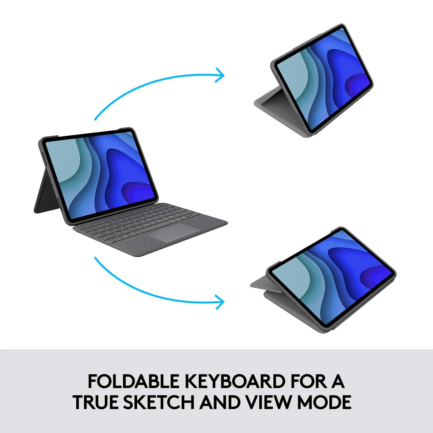 Refurbished - Logitech Folio Touch iPad Pro11 097855158796