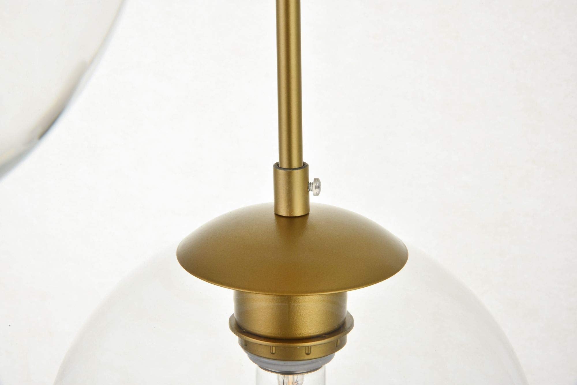 Open Box - Elegant Lighting LD2208BK - Pendants Indoor Lighting