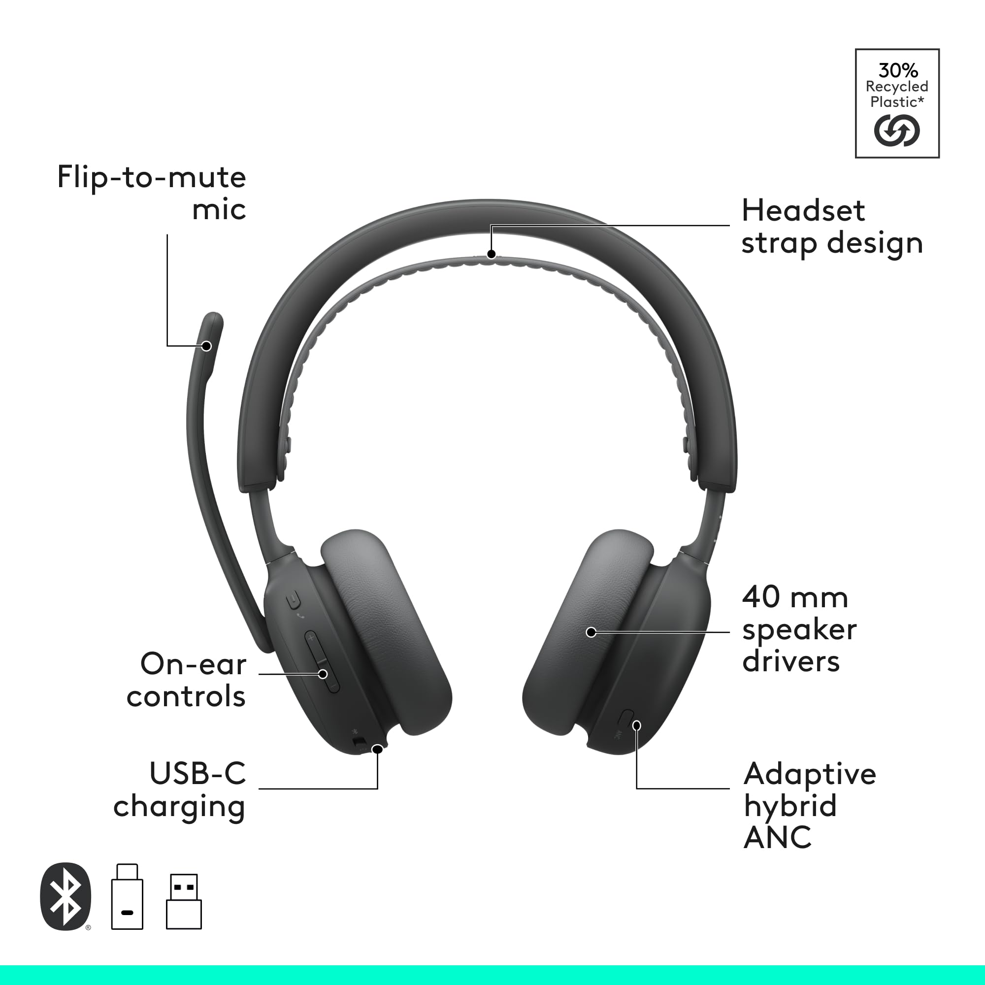 Refurbished - Zone Wireless 2 ES for BusinessÂ - Graphite