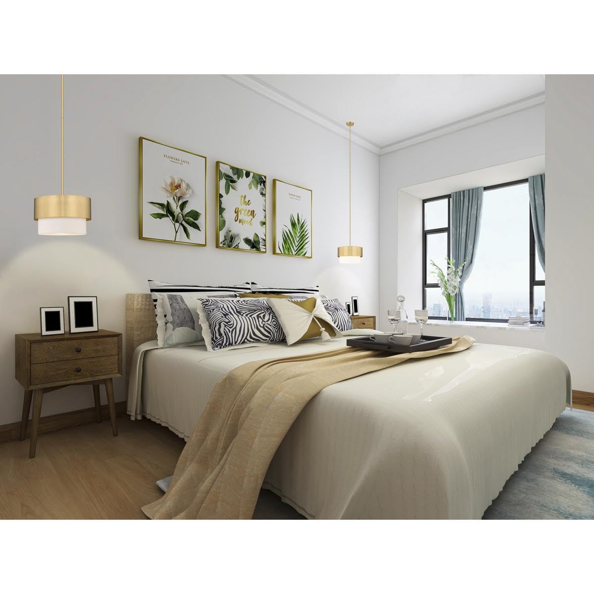 Open Box - Z-Lite 495P12-MGLD - Pendants Indoor Lighting