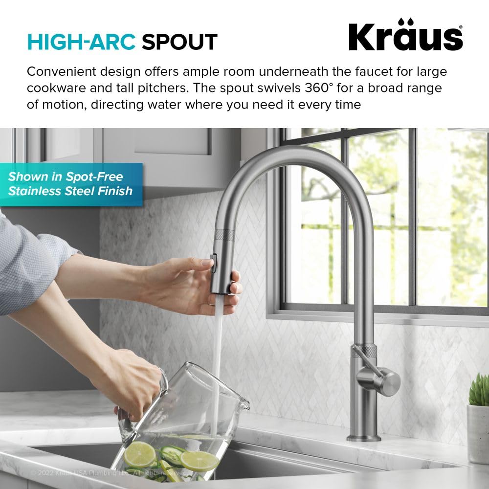 Open Box - Kraus KPF-2654BG - Kitchen Faucet