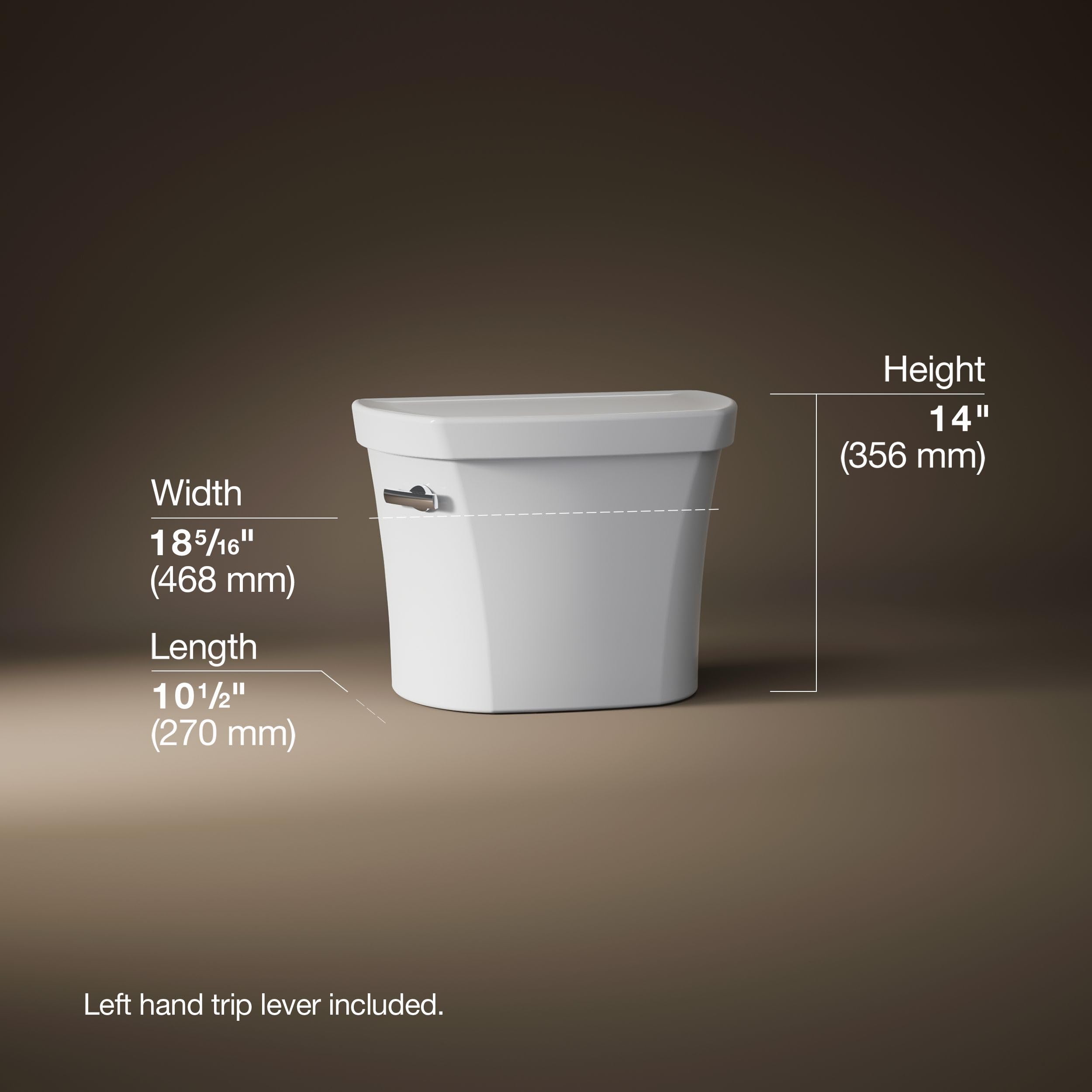 Open Box - Kohler K-44470-0 - Toilet Tanks Toilets and Bidets