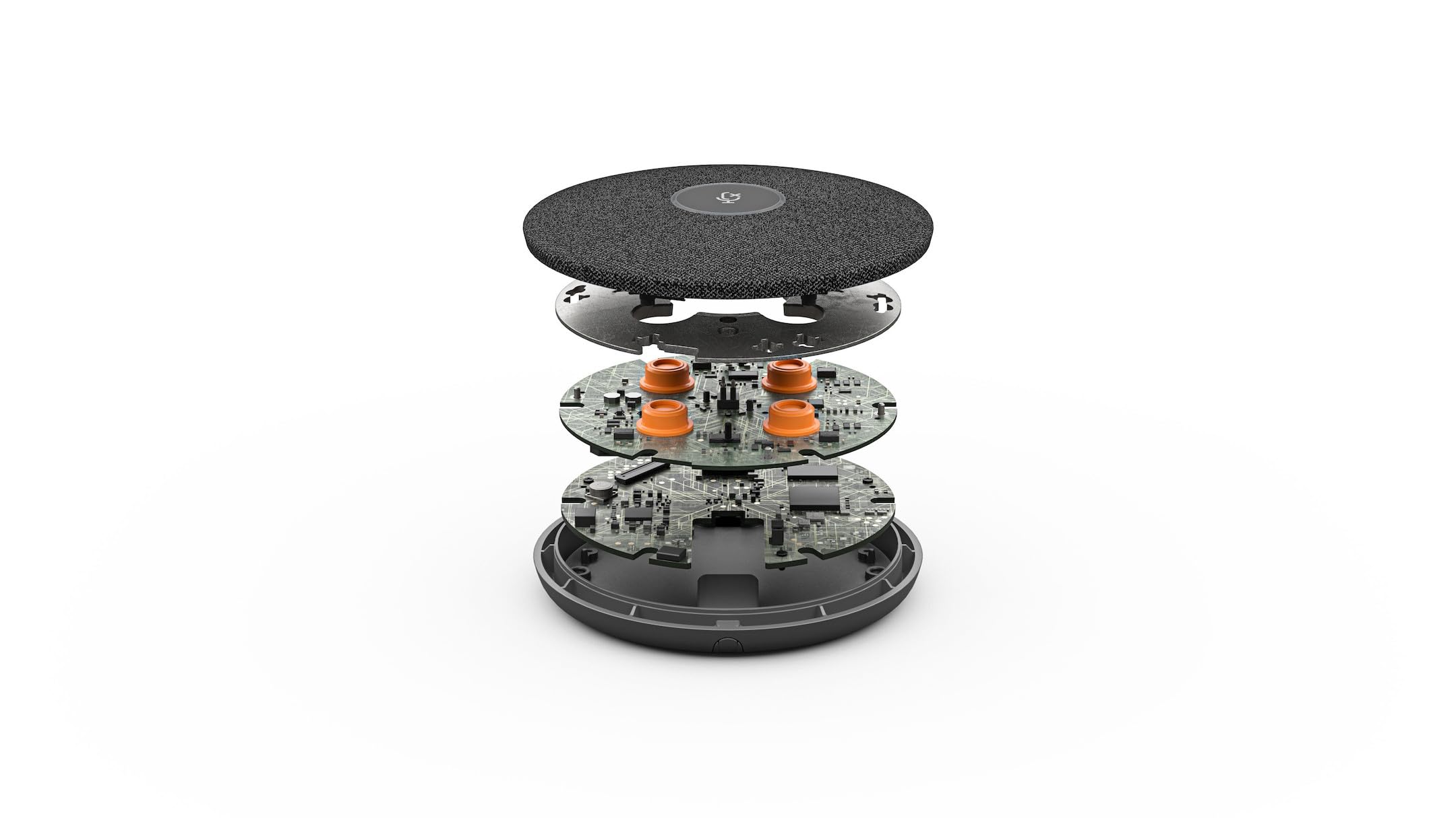 Certified Refurbished - Rally Mic Pod accessory for the Rally Ultra-HD ConferenceCam-OFF-WHITE-USB-RALLY MIC POD 952-000038