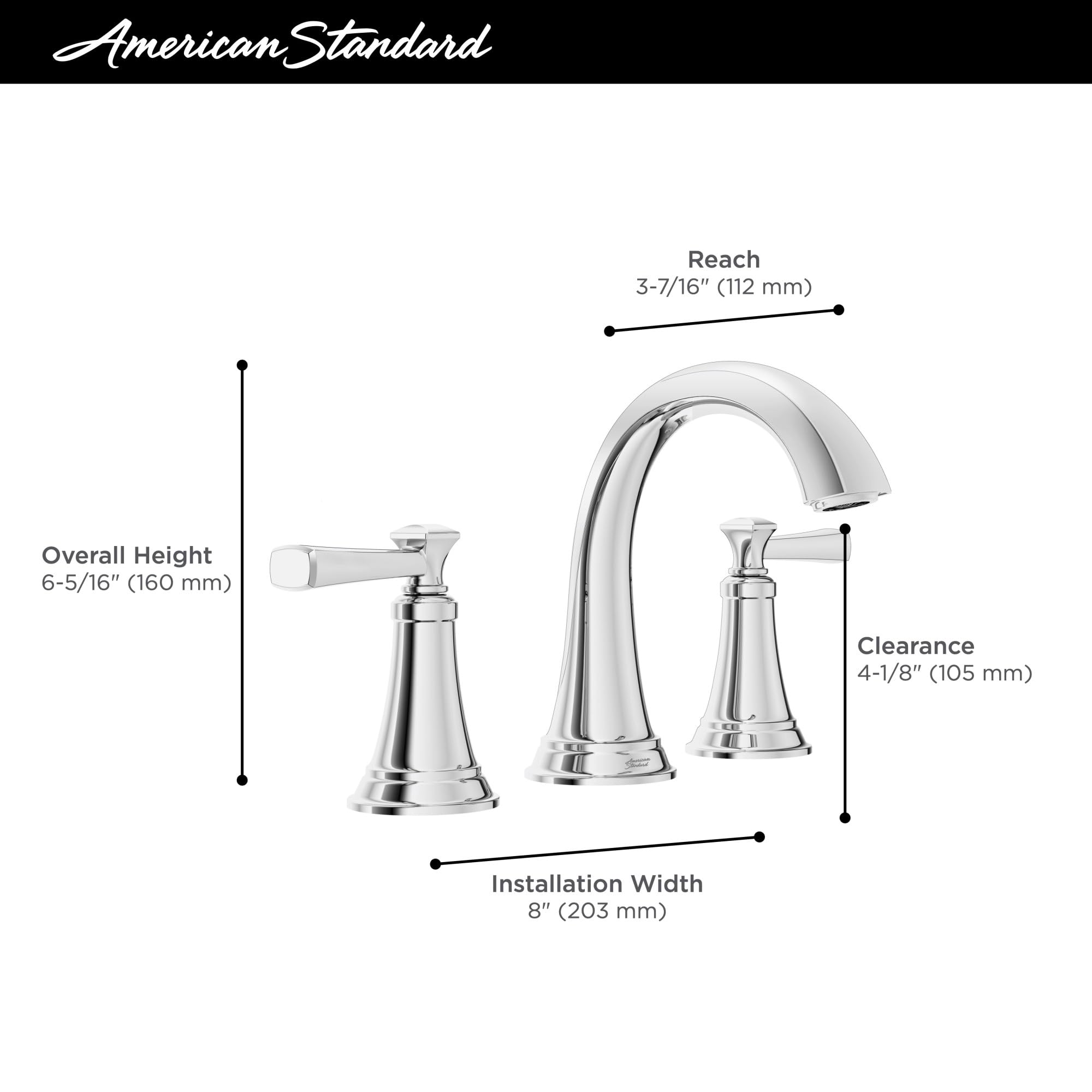 Open Box - American Standard 7617807.002 - Bathroom Sink Faucets Faucet