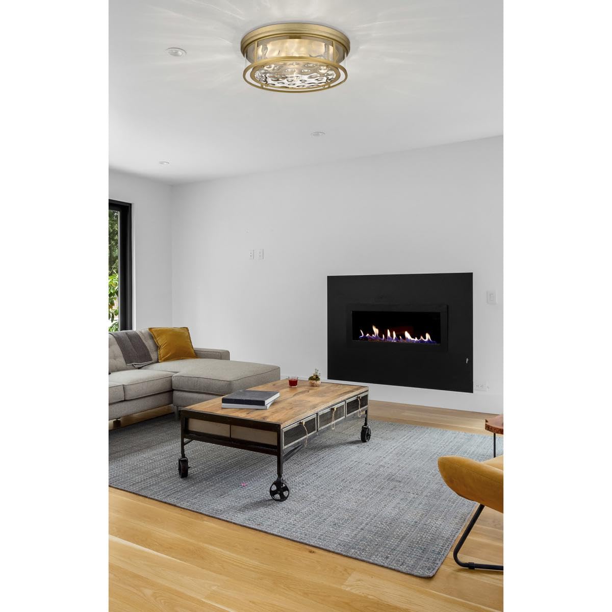 Open Box - Z-Lite 493F4-OBR - Ceiling Fixtures Indoor Lighting