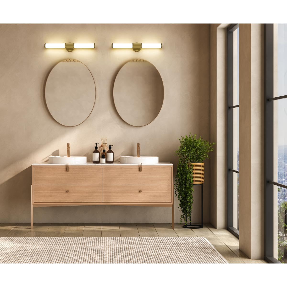 Open Box - Z-Lite 1021-25W-MGLD-LED - Bathroom Fixtures Indoor Lighting