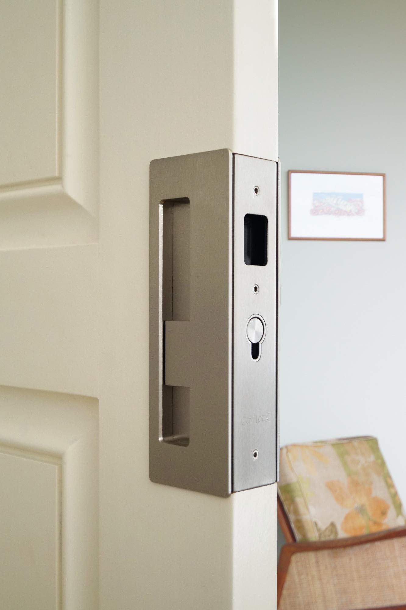 Open Box - Cavilock CL400D0255 - Pocket Door Hardware Locks Sliding Door Hardware