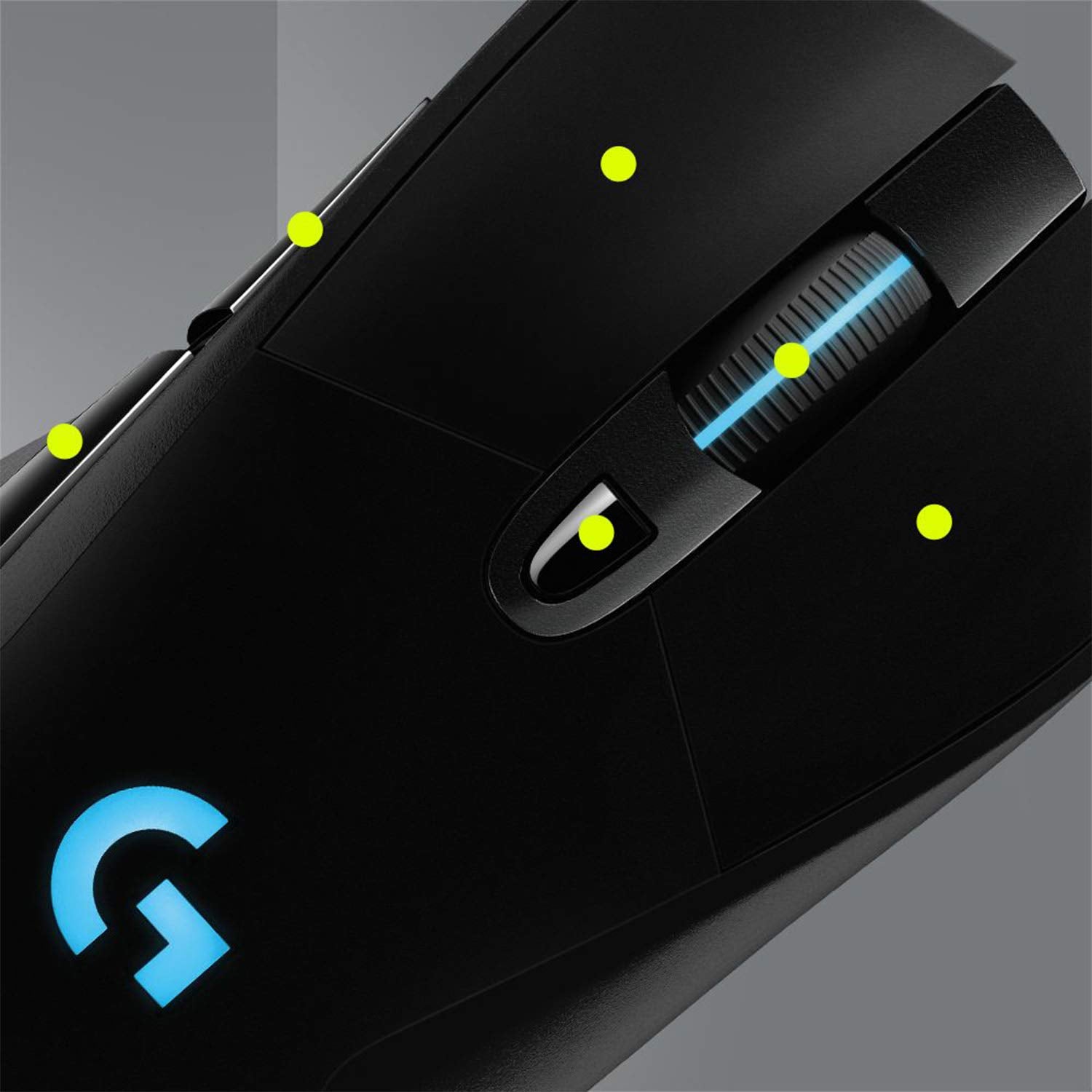 Open Box -  G703 LIGHTSPEED Wireless Gaming Mouse with HERO 25K Sensor-BLACK-2.4GHZ- 910-005638