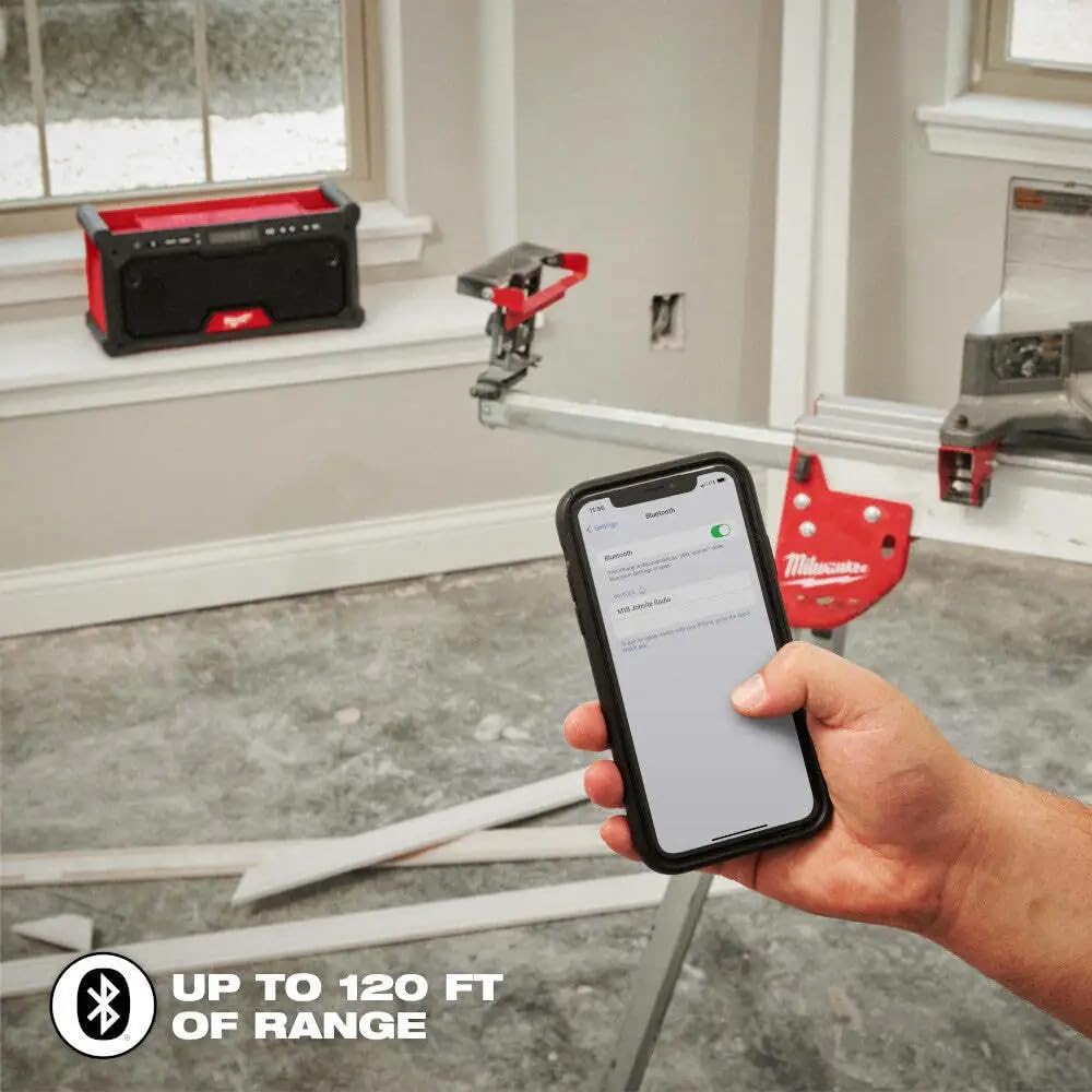 Open Box -  Milwaukee M18 18V Lithium-Ion Cordless Jobsite Radio