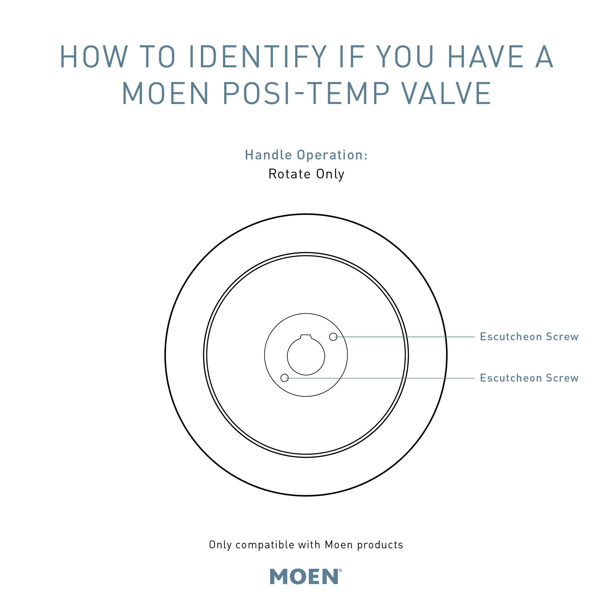 Open Box - Moen TS2201BN - Valve Trim Only Showers