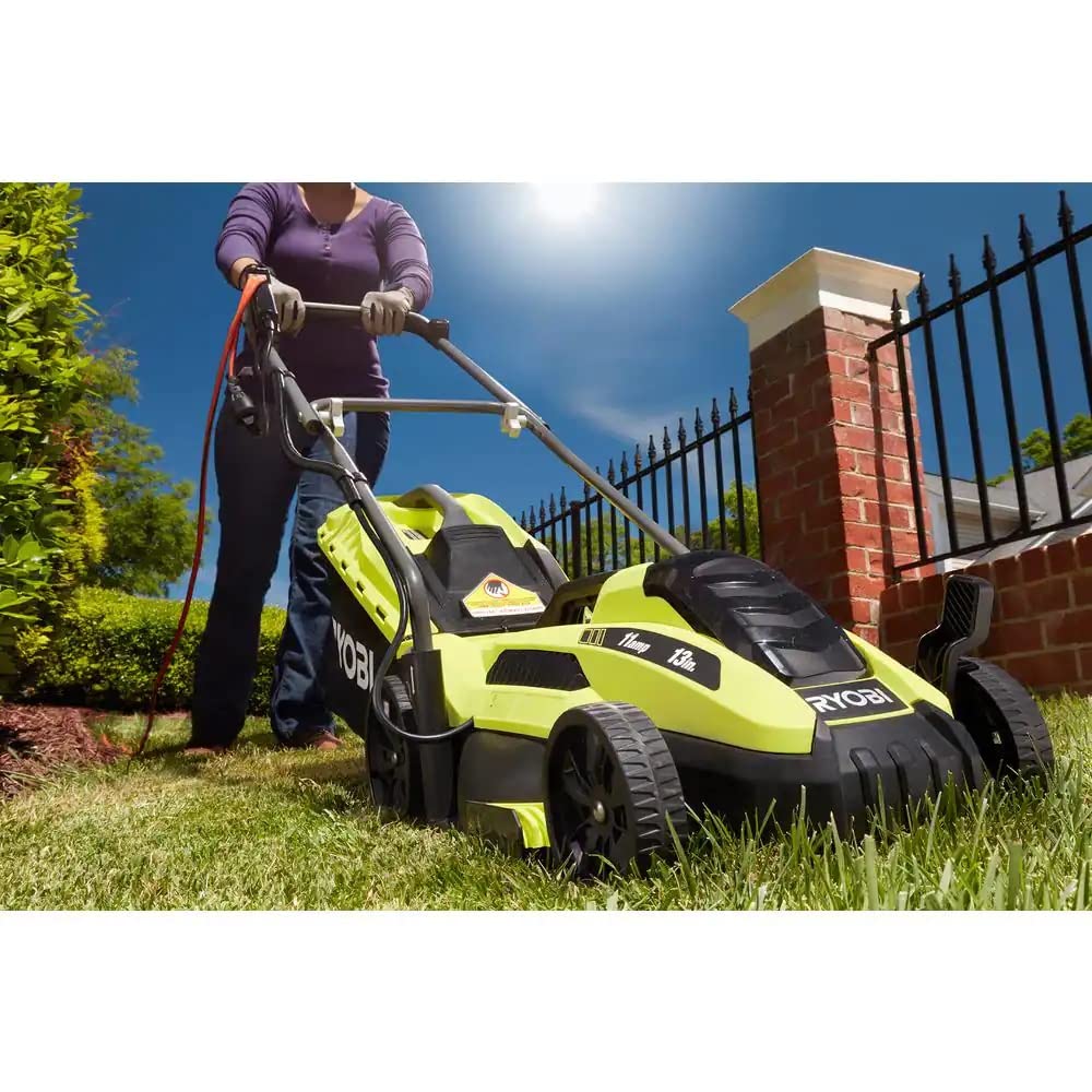 Open Box -  RYOBI 13 in. 11 Amp Corded Electric Walk Behind Push Mower