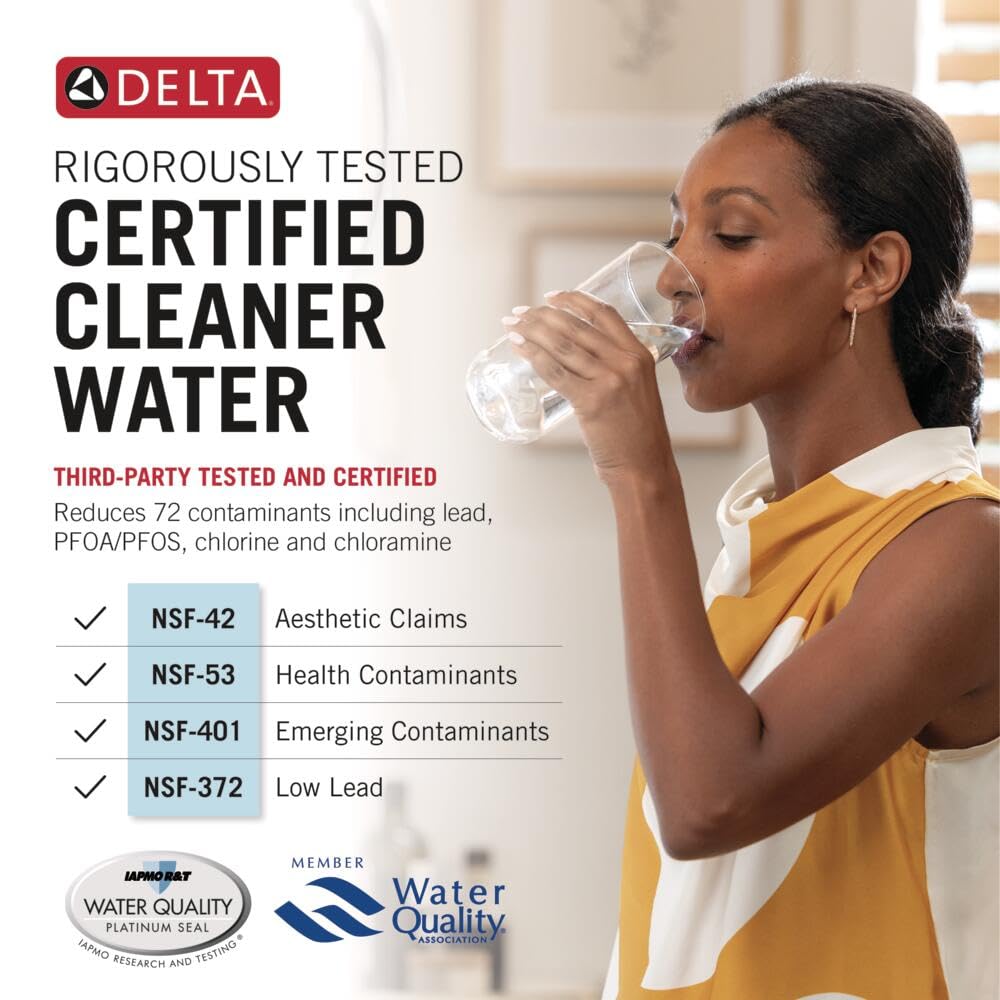 Open Box - Delta DWQ3502020 - Under Sink Filter Systems Water Filtration