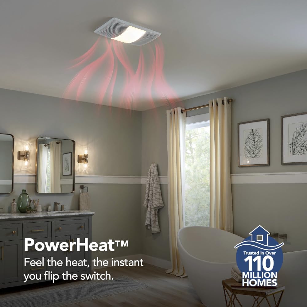 Open Box - Broan BHFLED110 - Exhaust Fans Ventilation