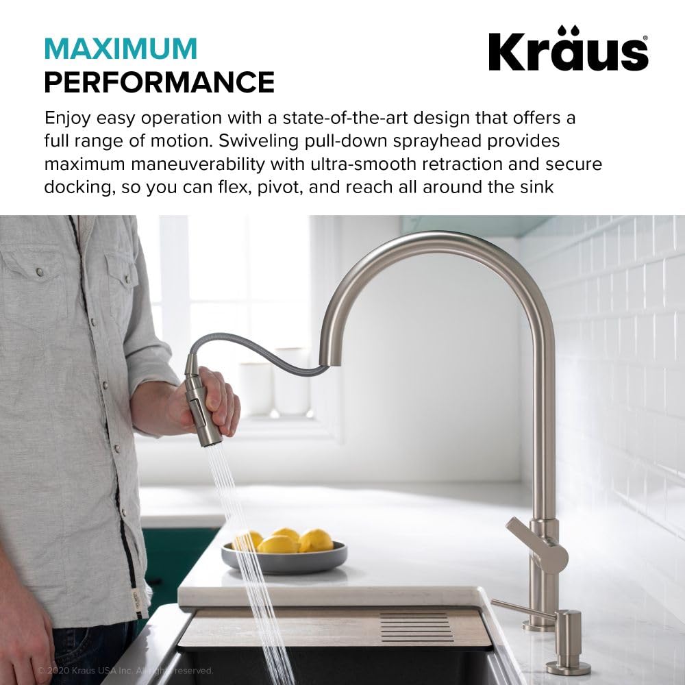 Open Box - Kraus KPF-2821SFS - Kitchen Faucet