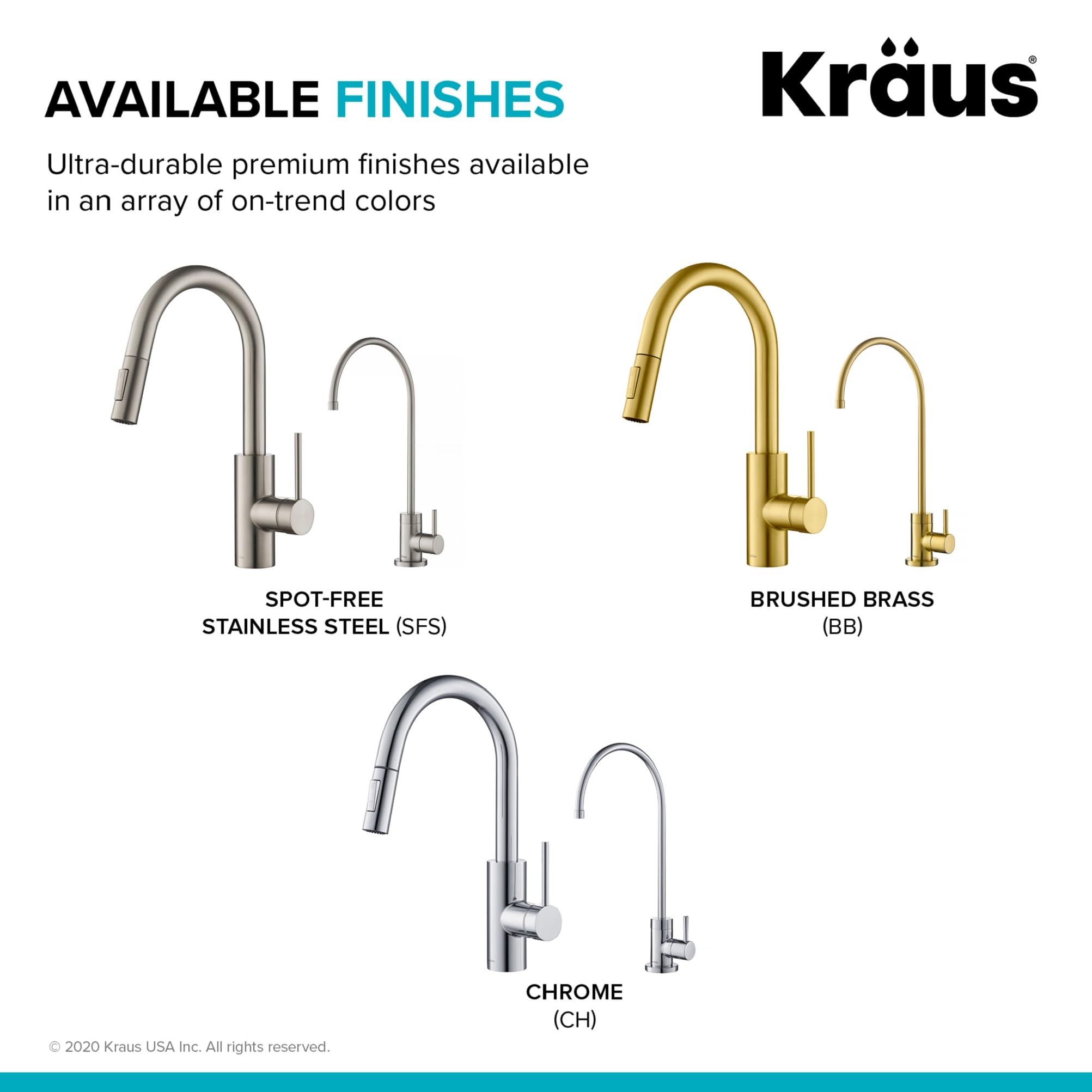 Open Box - Kraus KPF-2620-FF-100BB - Kitchen Faucet