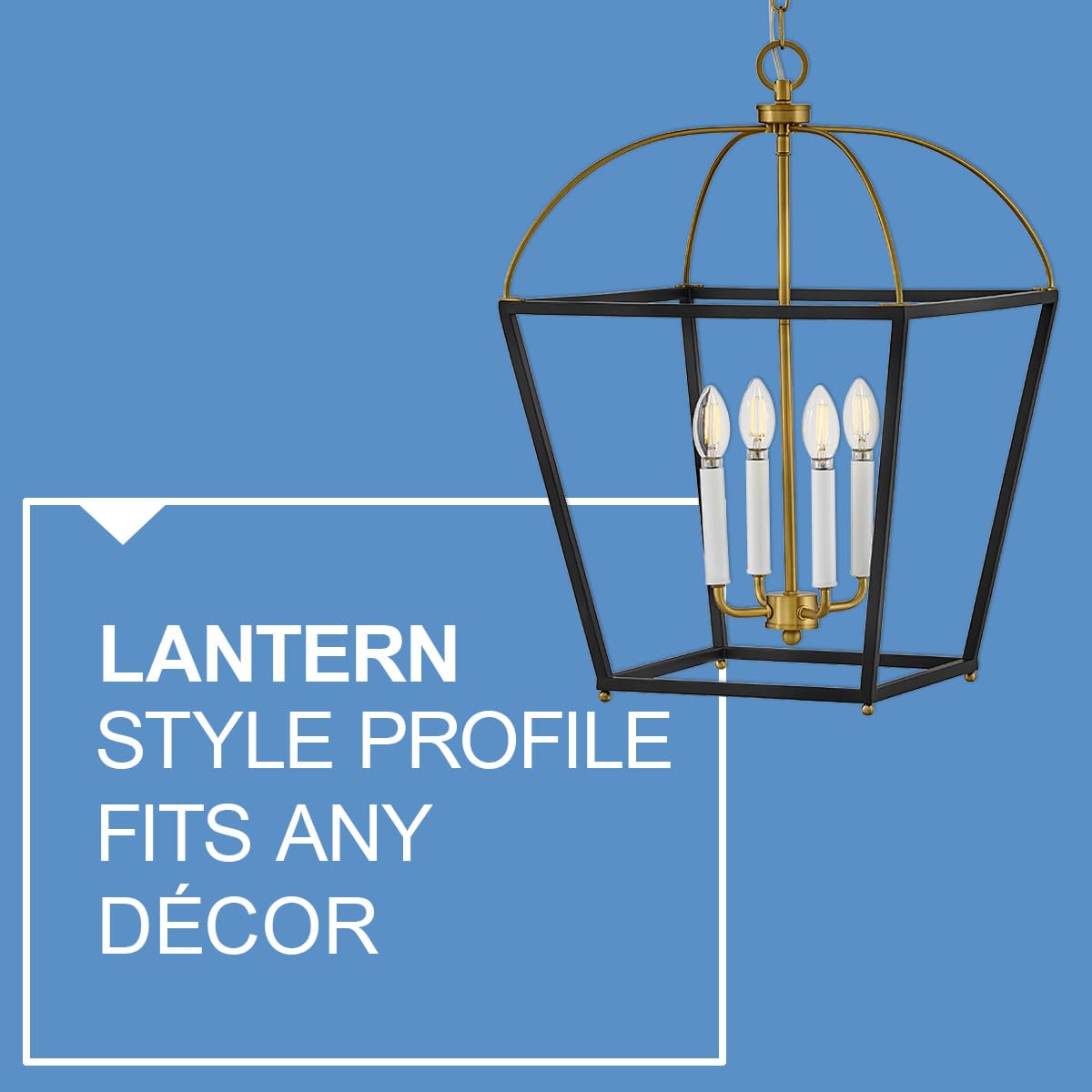 Open Box - Lark 84274BK-LCB - Pendants Indoor Lighting