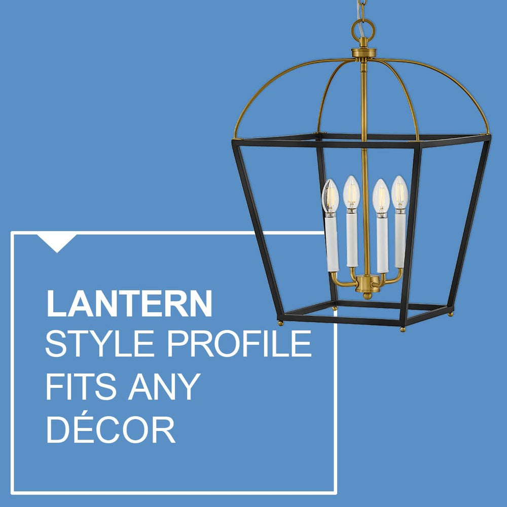 Open Box - Lark 84274BK-LCB - Pendants Indoor Lighting