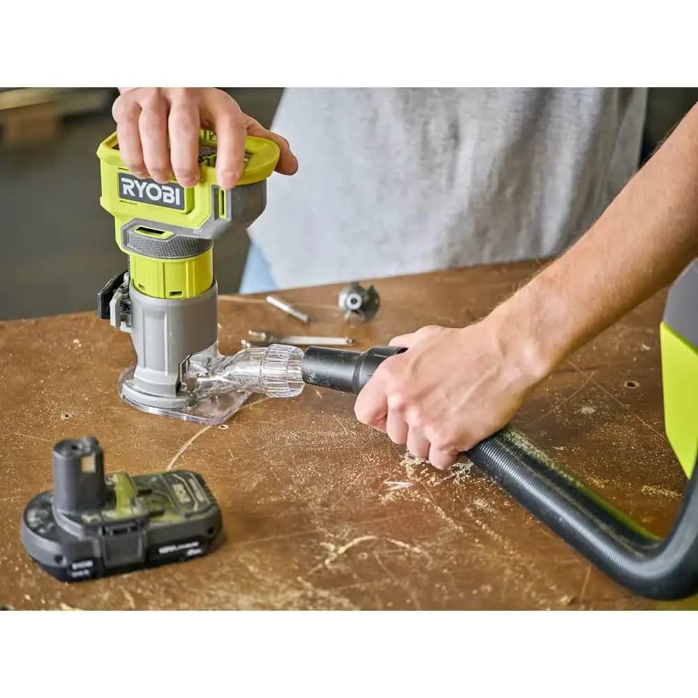 Open Box -  RYOBI ONE+ 18V Cordless Compact Fixed Base Router (Tool Only) RYOBIBullseye Deals