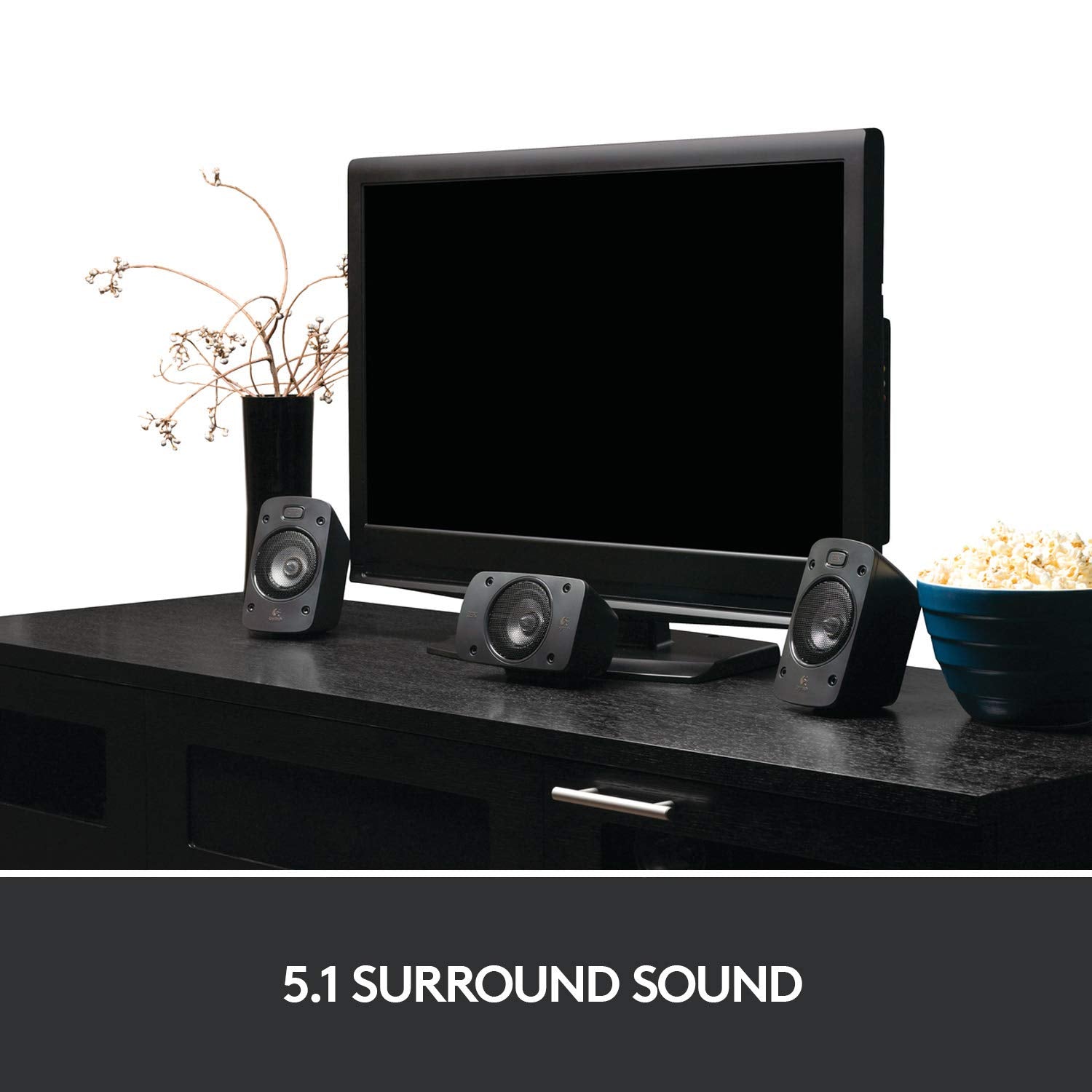 Refurbished - LOGITECH Z906 5.1 SPKR SYSTEM 097855067548
