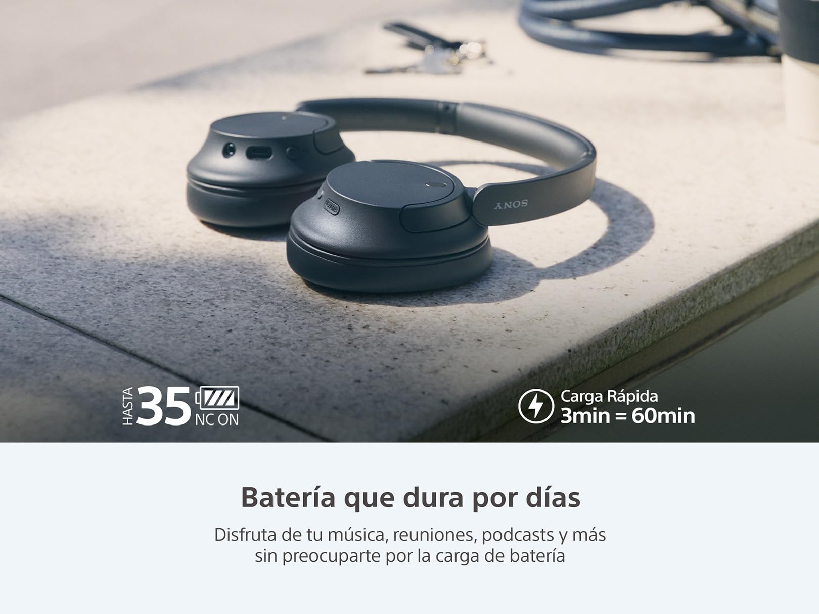 Certified Refurbished - SONY WHCH720N/L Headphones