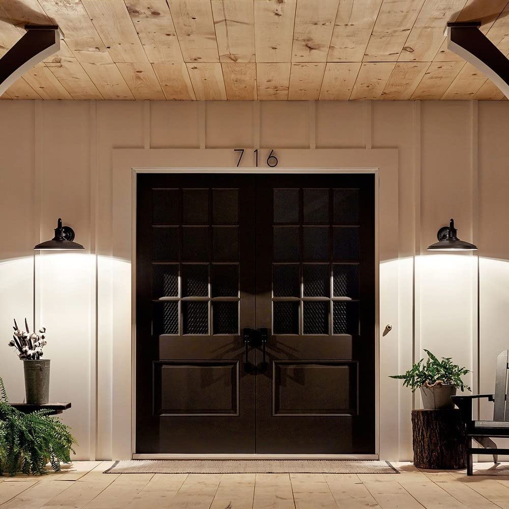 Open Box - Kichler 49981BKT - Wall Sconces Outdoor Lighting KichlerBullseye Deals