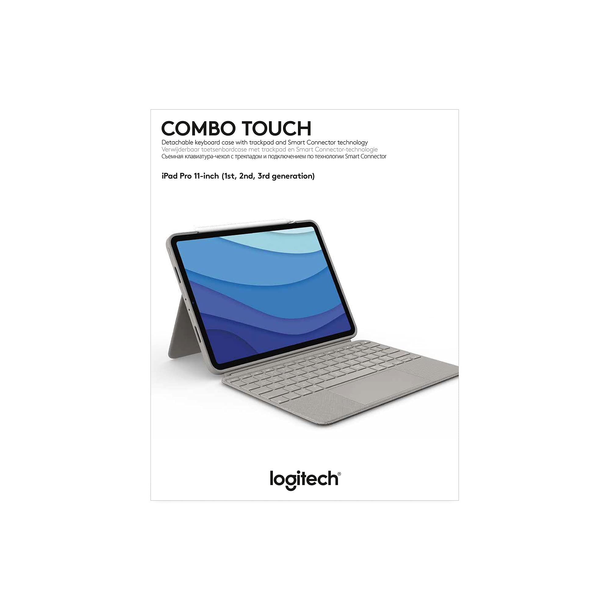 Refurbished - Combo Touch for iPad Pro 11-inch (1st 2nd 3rd and 4th gen)-SAND-US-OTHERS 920-010165