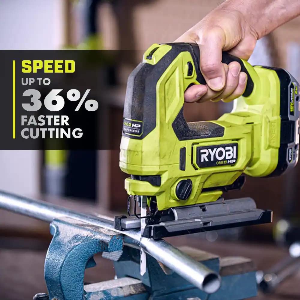 Open Box -  RYOBI ONE+ HP 18V Brushless Cordless Jig Saw (Tool Only)