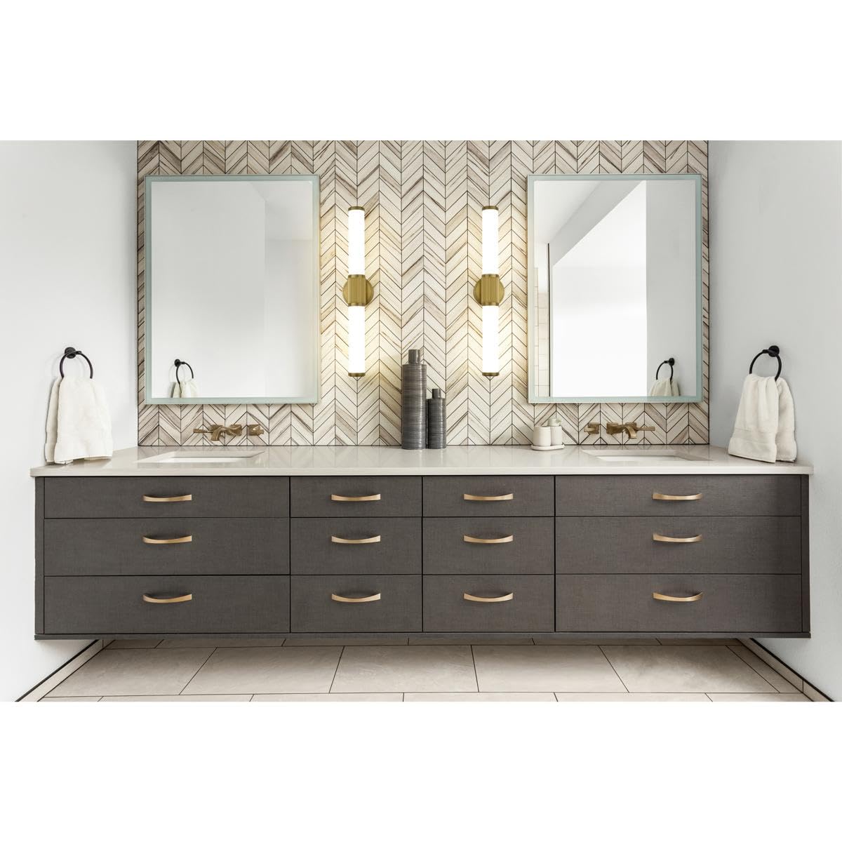 Open Box - Z-Lite 1021-25W-MGLD-LED - Bathroom Fixtures Indoor Lighting