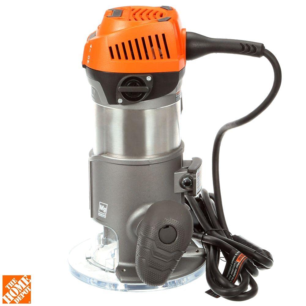 Open Box -  RIDGID R22002 2 HP 1/2 in. Corded Fixed Base Router RIDGIDBullseye Deals