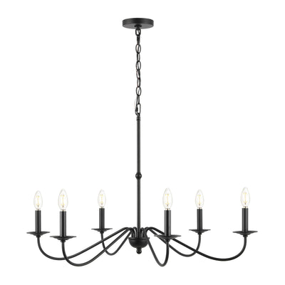 Open Box - JONATHAN Y Lighting JYL7559B - Chandeliers Indoor Lighting