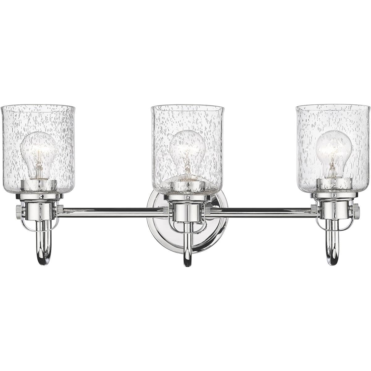 Open Box - Z-Lite 340-3V-CH - Bathroom Fixtures Indoor Lighting