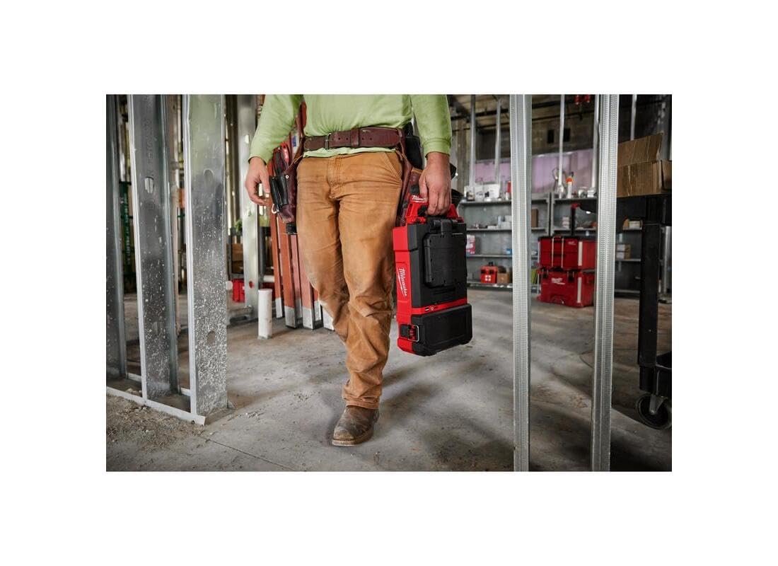 Open Box -  Milwaukee Tool M12 12-Volt Lithium-Ion Cordless PACKOUT Flood Light w/USB Charging Milwaukee ToolBullseye Deals