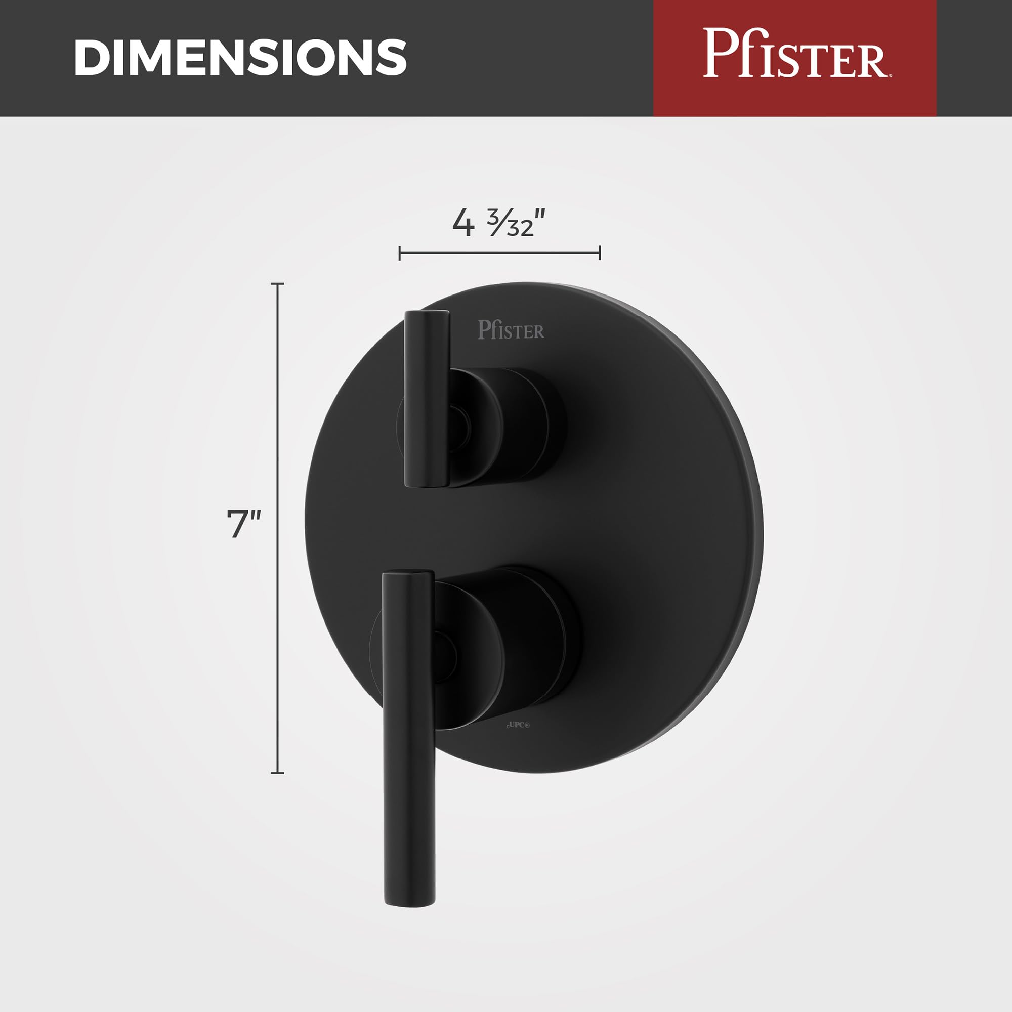 Open Box - Pfister R89-SNCB - Diverter Trims Showers