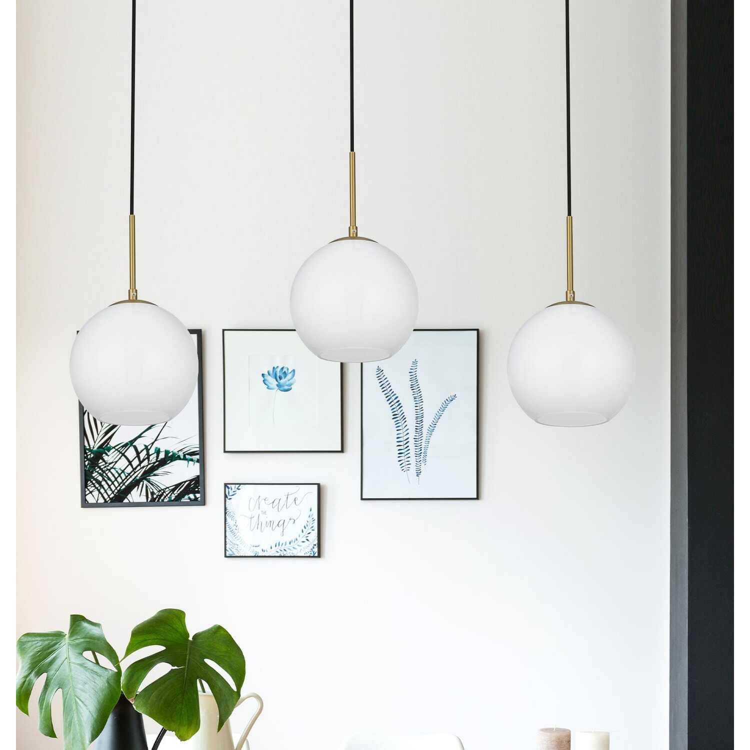 Open Box - Elegant Lighting LD2237SG - Pendants Indoor Lighting