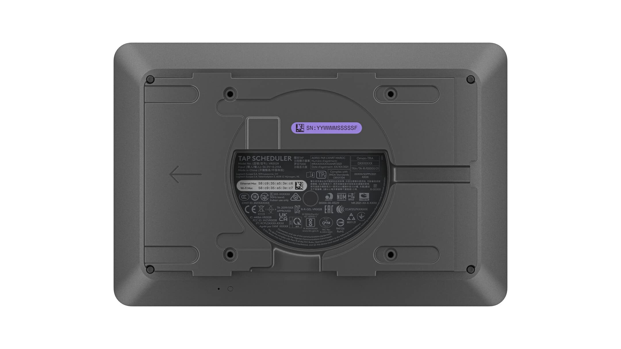 Refurbished - Tap Scheduler-GRAPHITE-USB-TOUCH SCREEN 952-000091