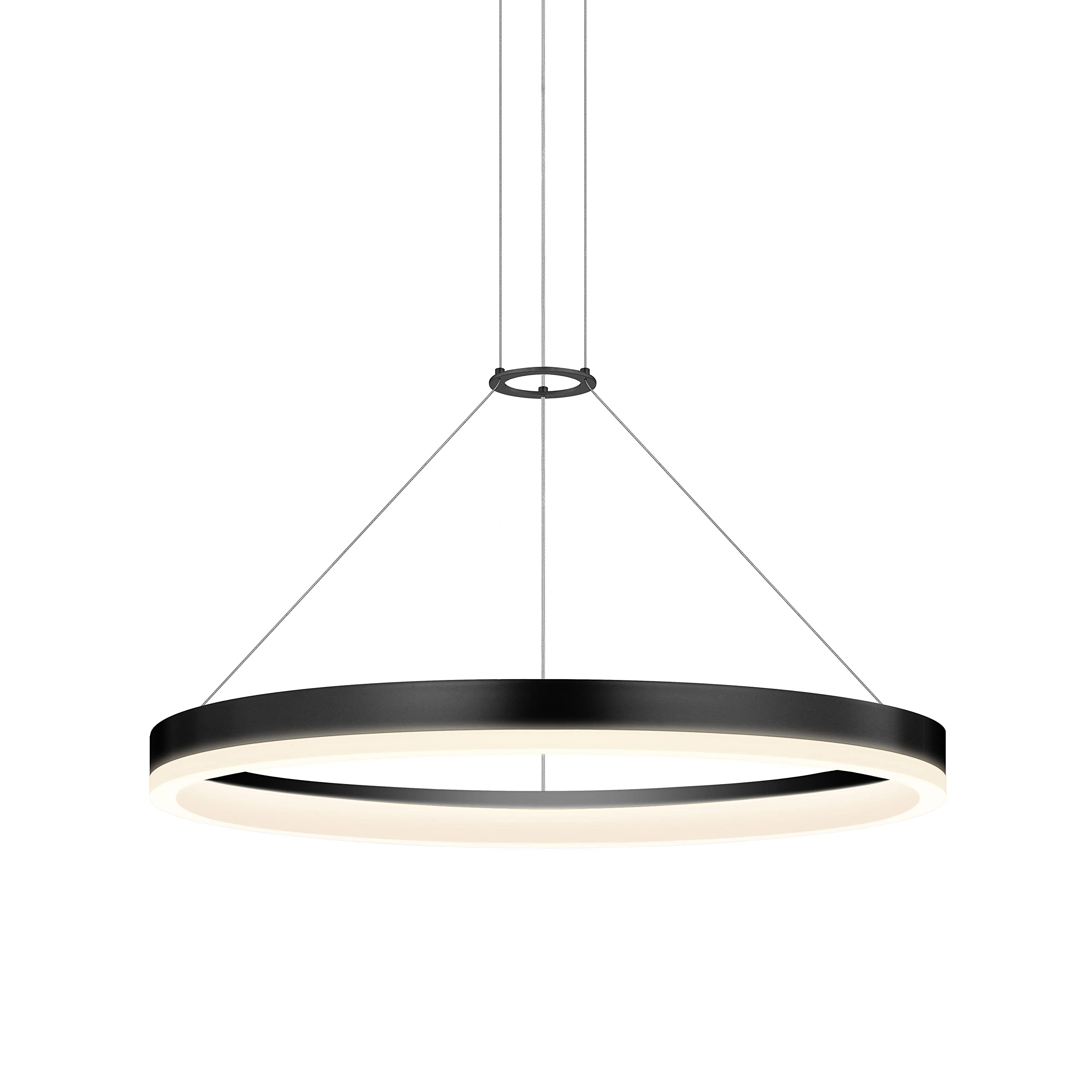 Open Box - Sonneman 2315.25 Corona 1 Light LED Pendant with Frosted Shade