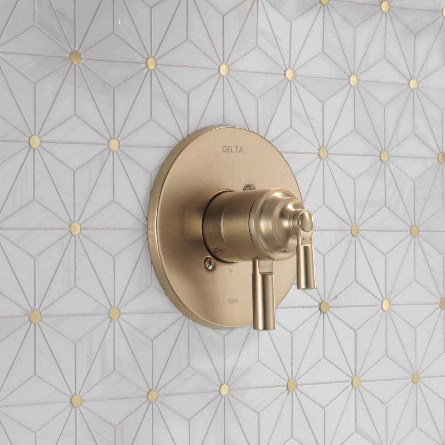 Open Box - Delta T17035-CZ - Valve Trim Only Showers