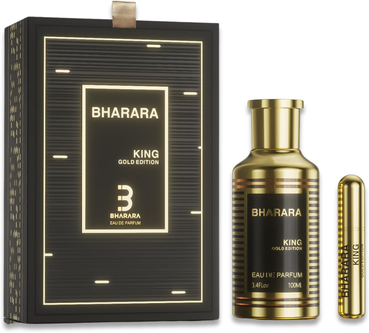 Bharara King Gold Edition Edp 100ml Spray Volumen De La Unidad 100 Ml