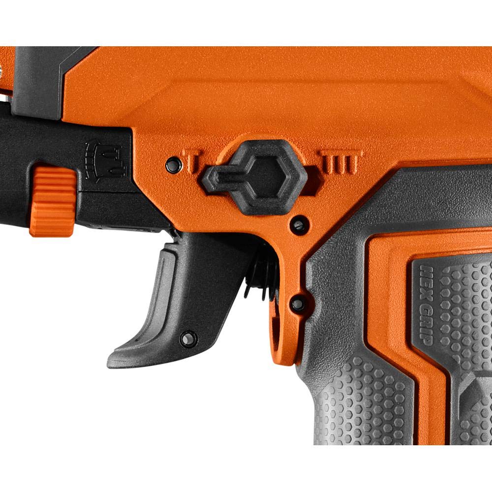 Used - RIDGID r213bnf 18-Gauge 2-1/8" Brad Nailer with CLEAN DRIVE Technology, Tool Bag