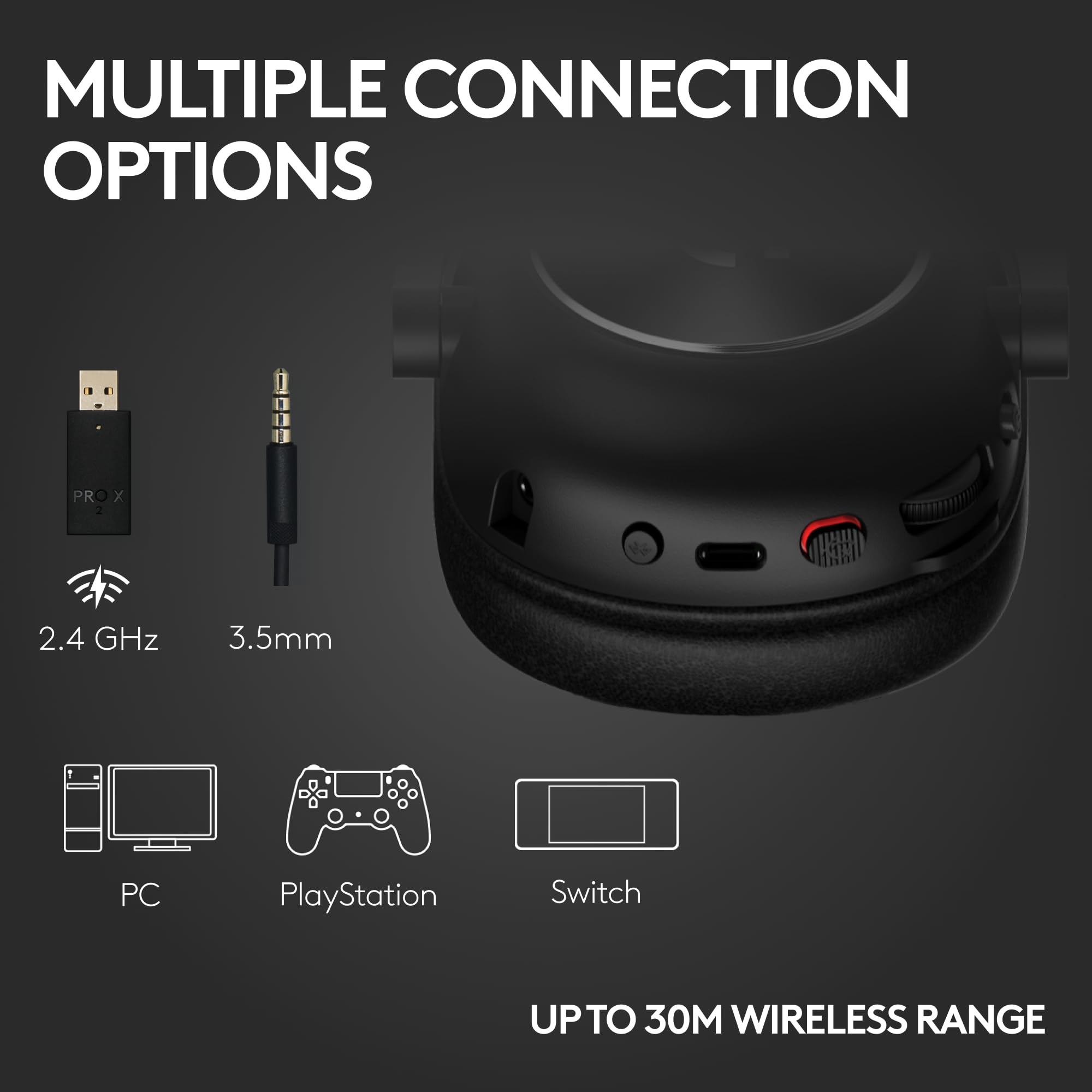 Refurbished - Logitech Pro X2 Wireless Gaming Headset