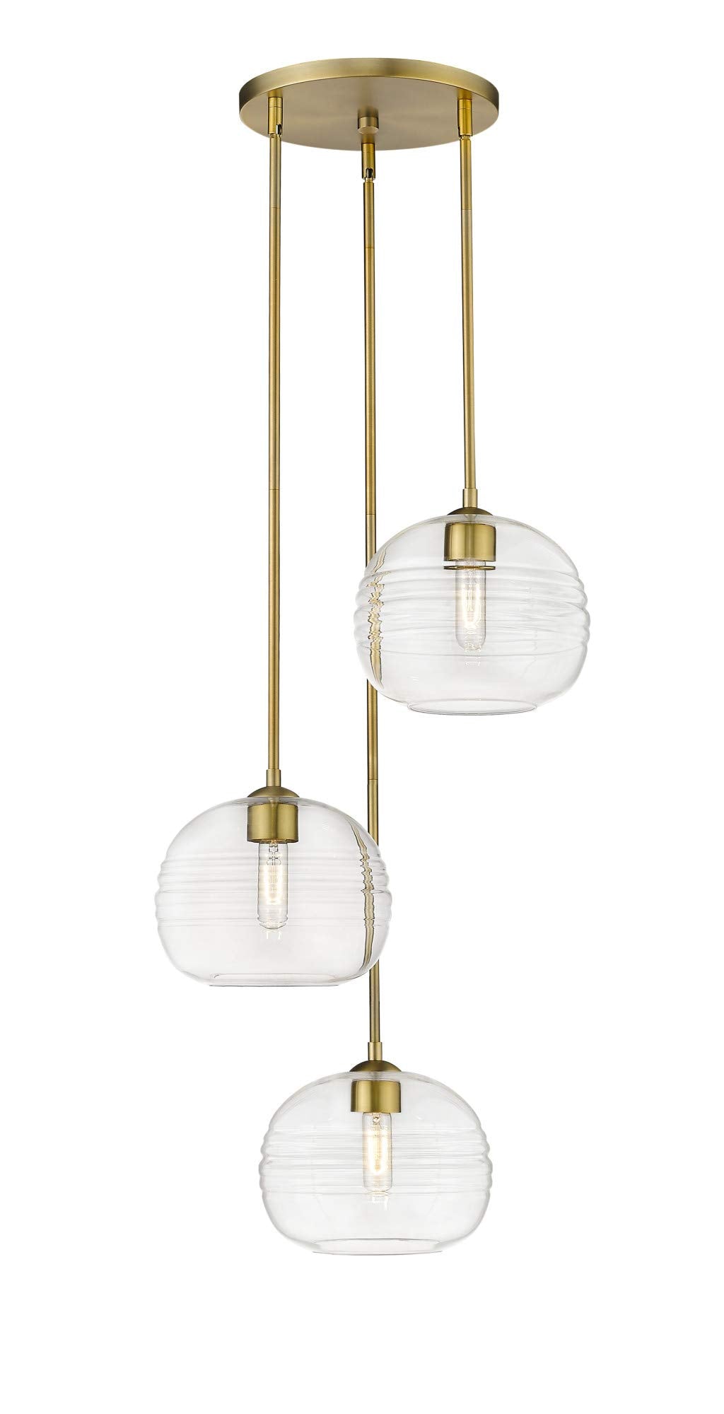Open Box - Z-Lite 486P10-3R-BN - Pendants Indoor Lighting