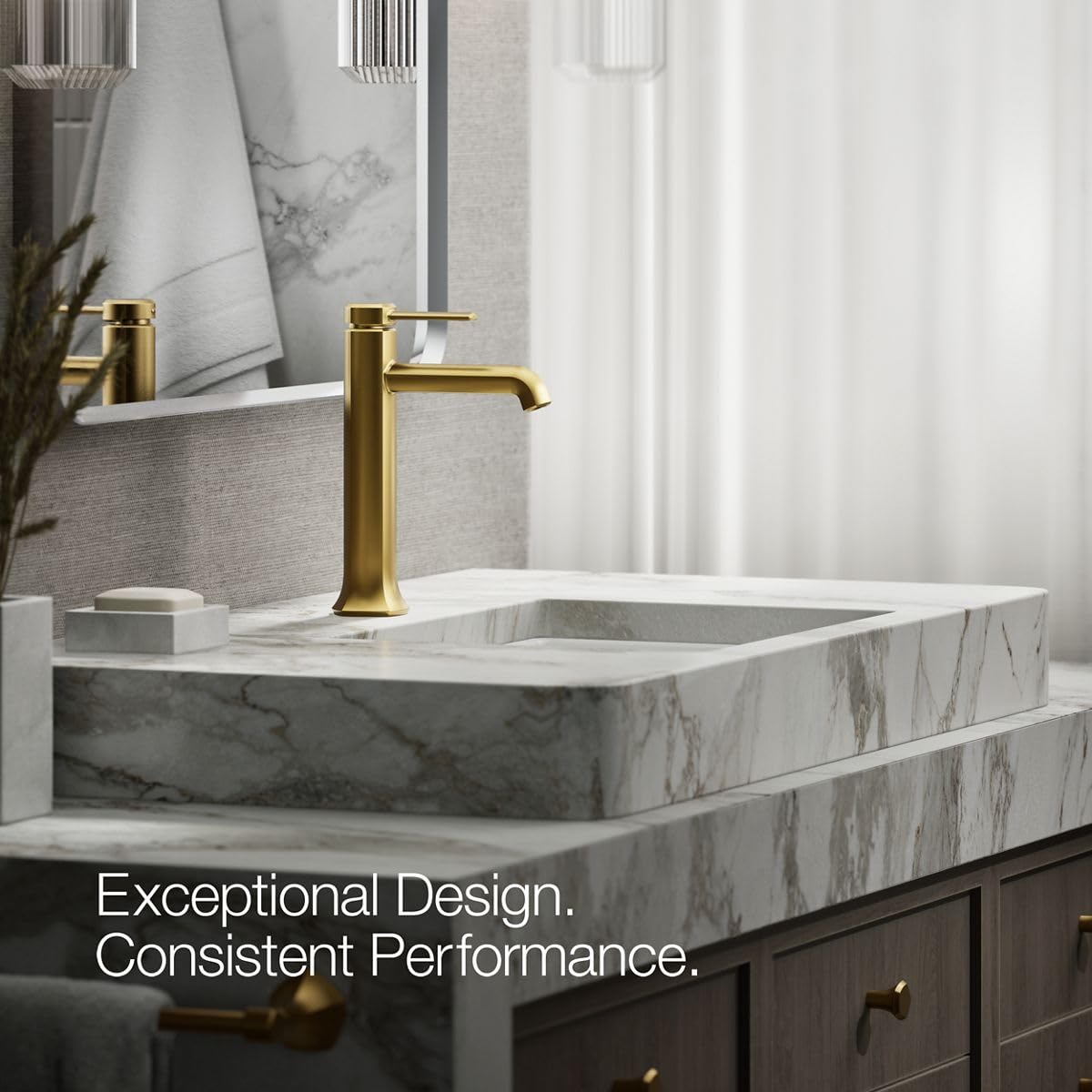Open Box - Kohler K-27003-4N-2MB - Bathroom Sink Faucets Faucet