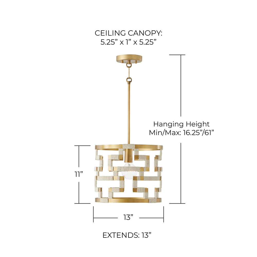 Open Box - Capital Lighting 341011NL - Pendants Indoor Lighting
