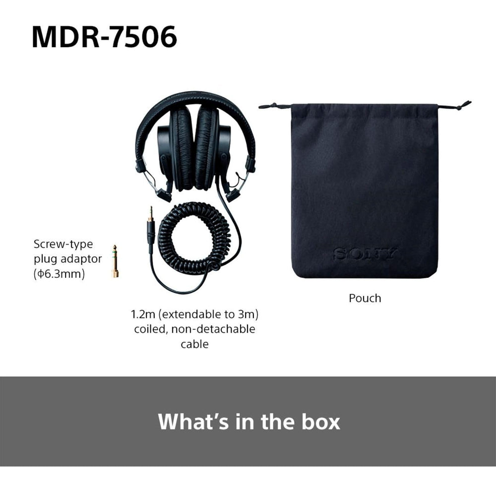 Refurbished - SONY MDR7506 Headphone (non-BT)