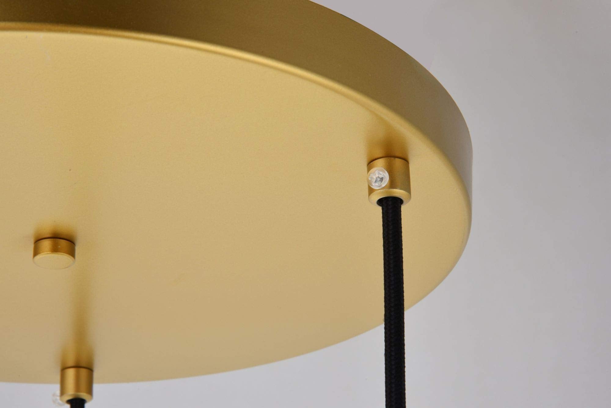 Open Box - Elegant Lighting LD2208BK - Pendants Indoor Lighting